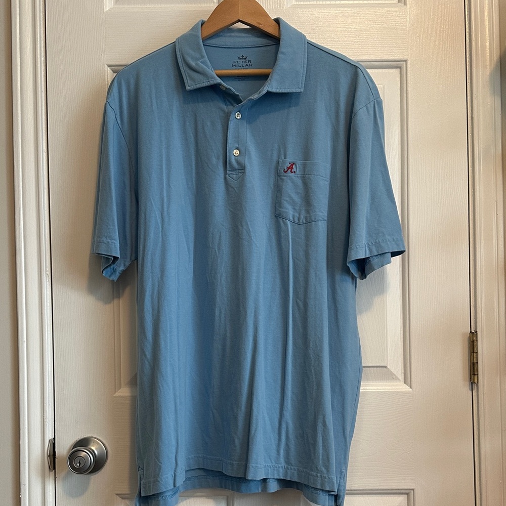 Peter Millar Sky Blue Polo Shirt